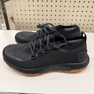 AllBirds Women’s Trail Runner SWT Natural Black (Rugged Khaki Sole)